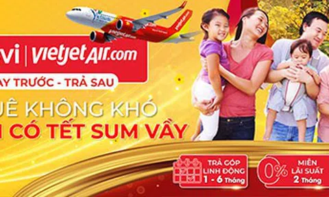 MOVI và Vietjet chính thức ra mắt sản phẩm mới “BAY TRƯỚC - TRẢ SAU” “Đồng hành cùng người lao động an tâm đón Tết”