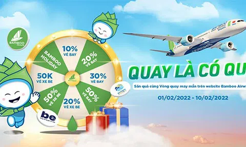 Bamboo Airways tung chục nghìn mã ưu đãi tới 50%, tưng bừng chào xuân Nhâm Dần