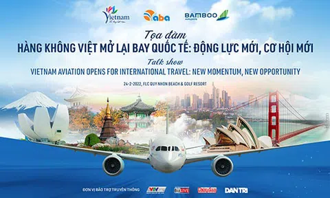 Sắp diễn ra toạ đàm “Hàng không Việt mở lại bay quốc tế: Động lực mới, cơ hội mới”