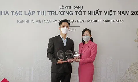 Techcombank chiến thắng 3 giải thưởng uy tín lĩnh vực ngoại hối Matching