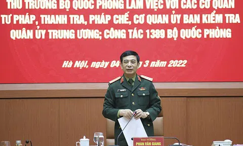 Giải quyết các vụ việc, vụ án đúng người, đúng tội, đúng pháp luật, giữ vững uy tín của Quân đội