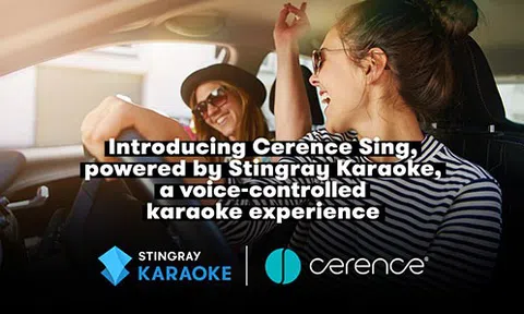 Cerence tái hiện thời đại hoàng kim của Karaoke di động với Cerencesing, được cung cấp bởi Stinray Karaoke