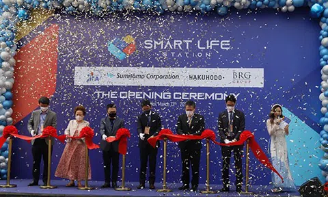 Tập đoàn Sumitomo Corporation phối hợp cùng Tập đoàn BRG khai trương mô hình trải nghiệm “Trạm kết nối cộng đồng” cho cư dân căn hộ tổ hợp chung cư Le Grand Jardin, Hà Nội