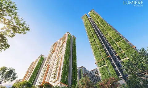 “Siêu phẩm” LUMIÈRE Boulevard tỏa sáng ấn tượng trên tòa tháp cao nhất Việt Nam