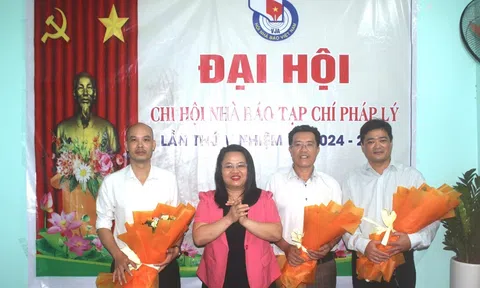 Đại hội Chi hội Nhà báo Tạp chí Pháp lý lần thứ V nhiệm kỳ 2024 – 2026