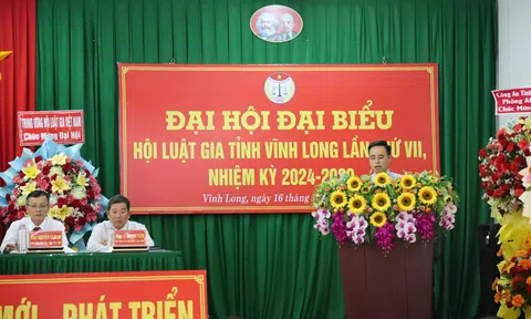Đại hội Đại biểu Hội Luật gia tỉnh Vĩnh Long lần thứ VII, nhiệm kì 2024 – 2029