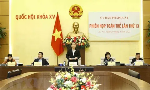 Phiên họp toàn thể lần thứ 13 Ủy ban Pháp luật của Quốc hội