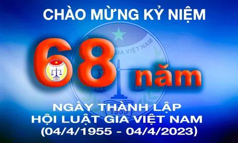 Thư của Bí thư Đảng đoàn, Chủ tịch Hội Luật gia Việt Nam gửi cán bộ, hội viên nhân dịp Kỷ niệm 68 năm Ngày thành lập Hội (04/4/1955 - 04/4/2023)