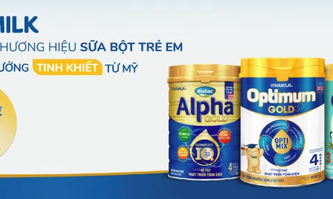 Vinamilk sở hữu toàn bộ các thương hiệu sữa bột trẻ em đạt giải thưởng Purity Award về an toàn, tinh khiết của Mỹ