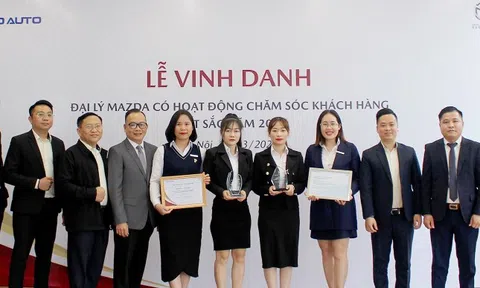 Mazda Việt Nam vinh danh đại lý "Chăm sóc khách hàng tốt nhất năm 2022"