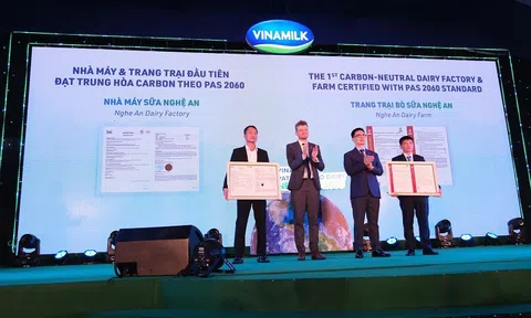Trang trại “Green Farm”, “trung hòa carbon” - Những bước chân đầu tiên của Vinamilk trong lộ trình đến Net Zero