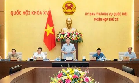 Khai mạc phiên họp thứ 25 Ủy ban Thường vụ Quốc hội
