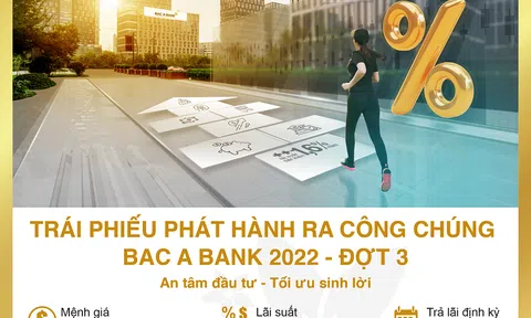 Bac A Bank chính thức phát hành hơn 3.000 tỉ đồng trái phiếu ra công chúng