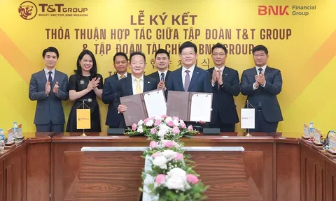 T&T Group hợp tác với BNK - tập đoàn tài chính hàng đầu Hàn Quốc