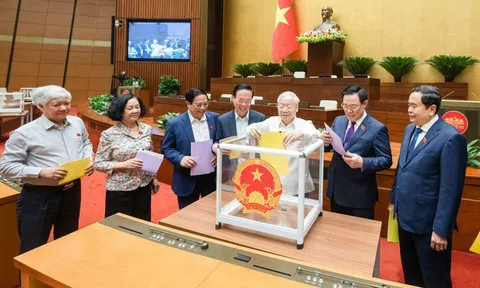 Quốc hội công bố kết quả lấy phiếu tín nhiệm 44 chức danh do Quốc hội bầu hoặc phê chuẩn