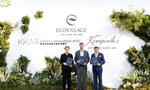 Kempinski Saigon River – Thương vụ hợp tác mới của Nhà sáng lập Ecopark, Kempinski Hotels và nhà kiến trúc đương đại - Kengo Kuma