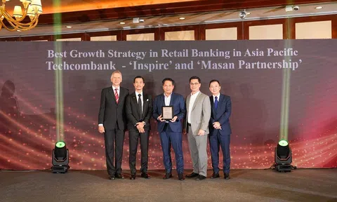 Techcombank được Tạp chí The Asian Banker vinh danh tại nhiều hạng mục giải thưởng