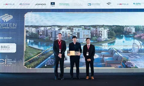 Tập đoàn BRG lần thứ năm liên tiếp được tôn vinh “Top 10 công ty Chủ đầu tư hàng đầu” trong lĩnh vực phát triển Bất động sản