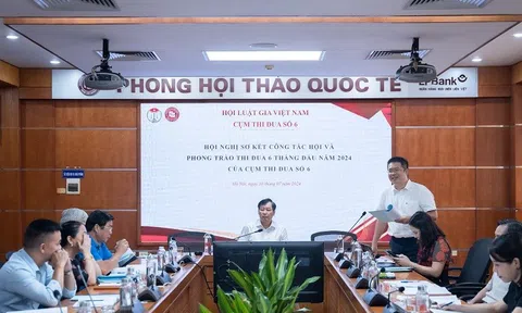 Cụm thi đua số 6 sơ kết công tác hội và phong trào thi đua 6 tháng đầu năm 2024