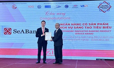 SeABank lần thứ 4 liên tiếp được vinh danh là Ngân hàng Việt Nam tiêu biểu