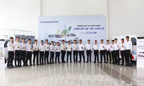 THACO AUTO trưng bày và giới thiệu sản phẩm xe tải thế hệ mới trên toàn quốc
