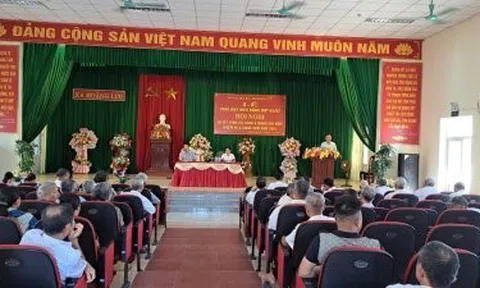 Đảng bộ xã Hoằng Lưu tổ chức Hội nghị sơ kết 6 tháng đầu năm, triển khai nhiệm vụ 6 tháng cuối năm 2024
