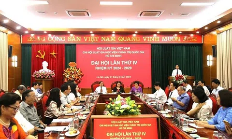 Chi hội Luật gia Học viện Chính trị Quốc gia Hồ Chí Minh: Chủ động tham gia tích cực và có hiệu quả các hoạt động nghiên cứu khoa học, góp ý kiến vào Dự thảo các văn bản pháp luật