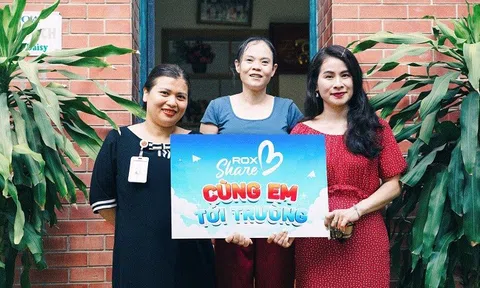ROX Share nâng bước em tới trường cùng làng trẻ em SOS Hà Nội