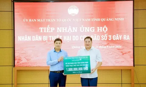 Vietcombank chung sức hướng về miền Bắc, khắc phục thiệt hại cơn bão số 3