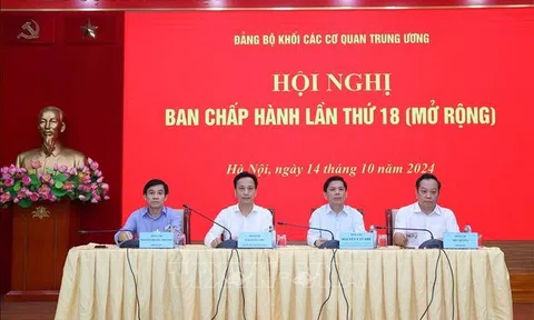 Xây dựng Đảng bộ Khối các cơ quan Trung ương trong sạch, vững mạnh trong kỷ nguyên vươn mình của dân tộc