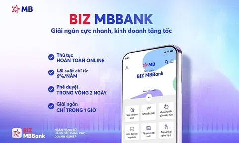 BIZ MBBank tài trợ 100% phí thành lập doanh nghiệp, vững bước đồng hành cùng SME