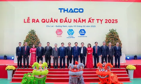 THACO tổ chức Lễ ra quân đầu năm Ất Tỵ 2025