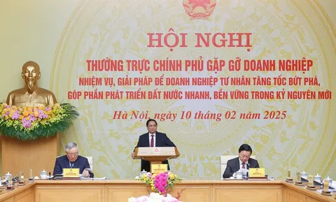 Nhiều tập đoàn, doanh nghiệp nêu đề xuất và cam kết tiên phong thúc đẩy sự đổi mới và phát triển bền vững của đất nước