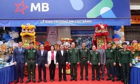 Khai trương MB Cao Bằng, mở ra cơ hội tài chính cho người dân và doanh nghiệp địa phương
