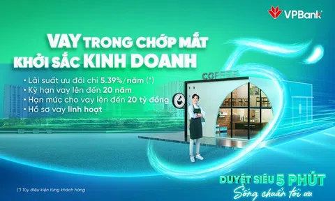 VPBank tung gói ưu đãi lãi suất, cơ hội cho chủ hộ kinh doanh vượt bão lạm phát