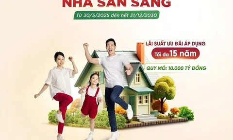 Agribank triển khai gói tín dụng ưu đãi 10.000 tỷ đồng: Mở rộng cánh cửa an cư cho người trẻ