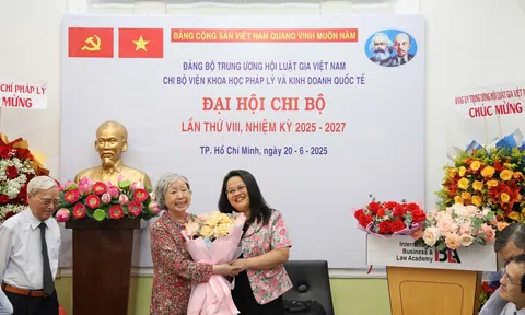 Tình cảm và sự quan tâm đặc biệt từ  lãnh đạo Viện IBLA dành cho Tạp chí Pháp lý nhân Ngày Báo chí Cách mạng Việt Nam
