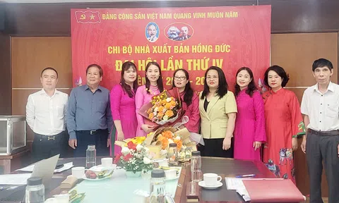 Chi bộ Nhà xuất bản Hồng Đức tổ chức thành công Đại hội  lần thứ IV nhiệm kỳ 2025 – 2027