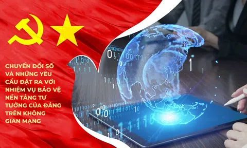 Hoàn thiện khung pháp lý, tạo điều kiện cho chuyển đổi số phát huy tối đa vai trò trong bảo vệ nền tảng tư tưởng của Đảng