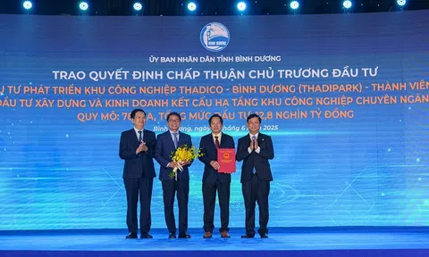 THACO nhận quyết định chấp thuận đầu tư KCN chuyên ngành cơ khí tại Bình Dương