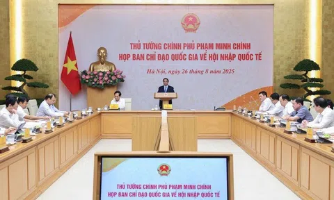 Thủ tướng: Khẩn trương trình Quốc hội cơ chế, chính sách đặc biệt, đột phá thực hiện hội nhập quốc tế