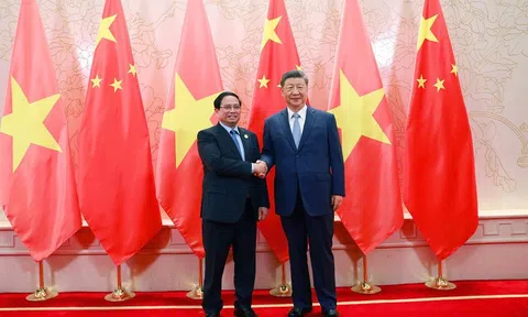 Thủ tướng Phạm Minh Chính hội kiến Tổng Bí thư, Chủ tịch nước Trung Quốc