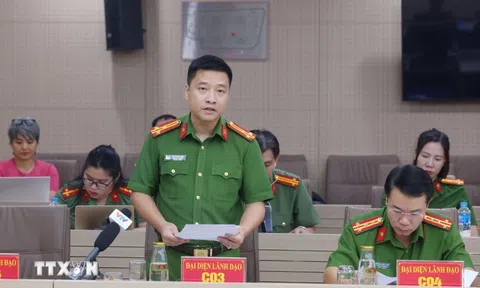 Bộ Công an thông tin kết quả công tác Công an quý 3 năm 2025