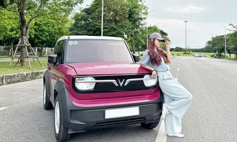 Nữ chủ xe VinFast VF 3: “Tiện lợi cho lái mới, kinh tế cho dân văn phòng”