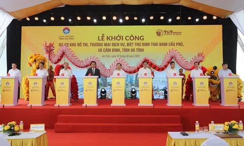 T&T Group khởi công Khu đô thị sinh thái 50 ha tại Hà Tĩnh