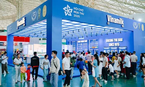 Vinamilk thể hiện "Bản lĩnh Việt Nam - Vươn tầm Quốc tế" tại Hội chợ Mùa Thu 2025