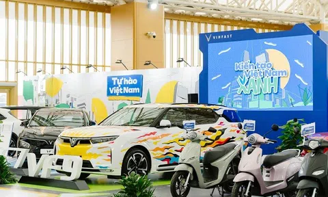 VinFast trở thành tâm điểm tại Tuần lễ Công nghiệp và Công nghệ Việt Nam 2025 với loạt xe điện hoành tráng