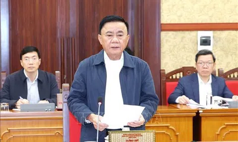 Thường trực Ban Bí thư Trần Cẩm Tú: Đáp ứng yêu cầu cao nhất cho công tác tổ chức Đại hội XIV của Đảng