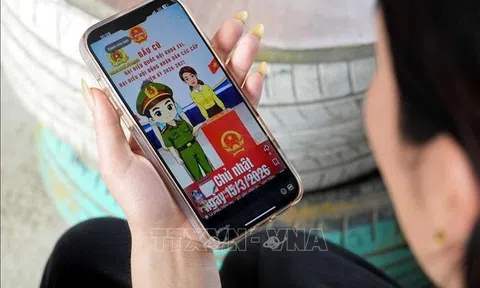 Bộ Công an hướng dẫn người dân sử dụng VNeID để hỗ trợ bầu cử Quốc hội