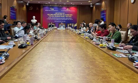 Chương trình gặp mặt báo chí giới thiệu Diễn đàn Quốc gia “Văn hóa với Doanh nghiệp” 2026 chính thức khởi động